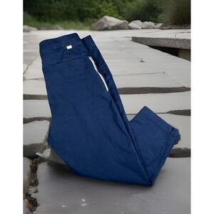 Mens Nike Sportswear‎ Style Essentials Cropped Pants Blue DD7032-410 Size 32